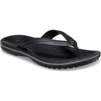 Dámské žabky Crocs 11033-0DD Crocband Flip černé žabky M7 39-40