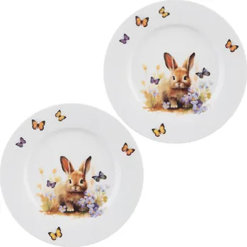 Talíř Orion Jaro 21166 dezertní talíř 20 cm 2 ks zajíc
