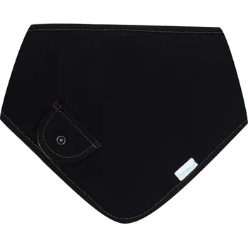 Šátek Jarní kojenecký šátek na krk New Baby Special One černý M M