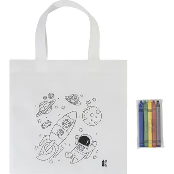 RPET nákupní taška na vybarvení - AP800299