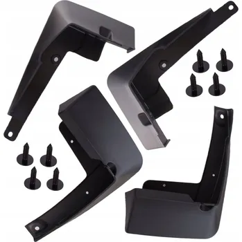 autokoberec Lapače nečistot (zástěrky) přední + zadní 4 kusy pro TOYOTA CHR CH-R 2016-2023