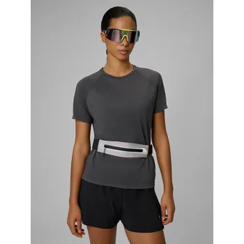 Dámské tričko Tréninkové tričko s krátkým rukávem 4F S šedé