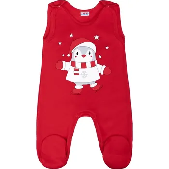 Dupačky Kojenecké bavlněné dupačky New Baby Winter Penguin 80 (9-12m)