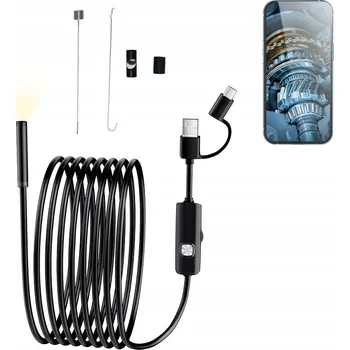 INSPEKČNÍ KAMERA 3v1 pro telefon a PC, ENDOSKOPICKÁ, 2M HD