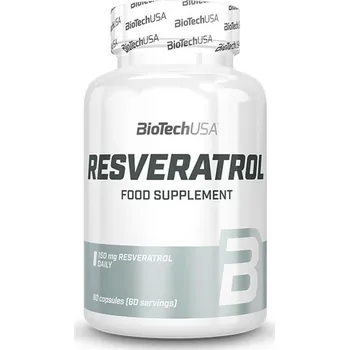 Doplněk stravy BioTech USA Resveratrol 60 cps