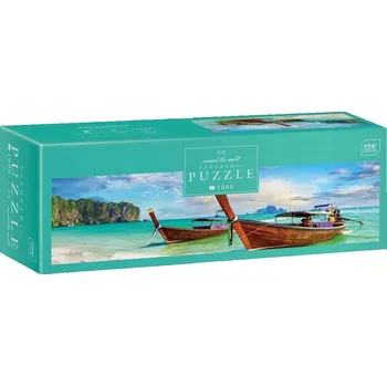 Puzzle Interdruk Puzzle 1000 dílků z kartonu Cesta kolem světa