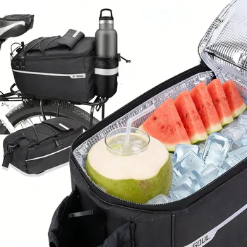 brašna na kolo TERMO TAŠKA NA NOSIČ KOLA CYKLISTICKÁ BRAŠNA S REFLEXNÍMI PRVKY