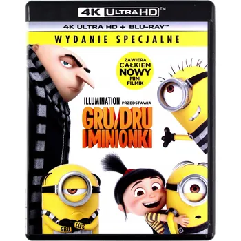Blu-ray film GRU DRU I MINIONKI 3 Blu-ray disk