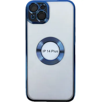 Náhradní díl pro mobilní telefon Megaphonic Kryt na mobil Iphone 14 Plus, různé barvy BARVA: Modrá Nové zboží