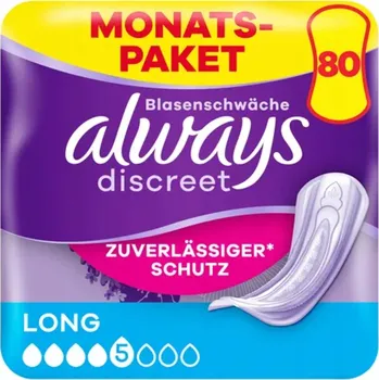 Menstruační vložka Always Discreet 20 ks. inkontinenční vložky