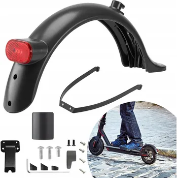 Motorová koloběžka Zadní Blatník Elektrické Koloběžky pro Xiaomi M365 / Pro / Mi 1S / Pro 2