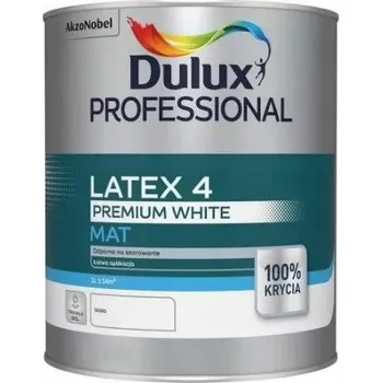barva na zeď Barva Dulux Professional latexová LATEX 4 bílá 3L