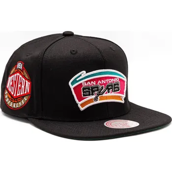 Kšiltovka Kšiltovka Mitchell & Ness NBA Conference Patch Snapback Hwc San Antonio Spurs Black