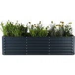 Blumfeldt Terrabox 240x100x60 cm Vyvýšený záhon Antracit (10046547)
