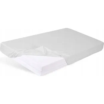 Prostěradlo Prostěradlo s podložkou, Nepropustné Prostěradlo JERSEY 90x200x20 Šedé MATEX