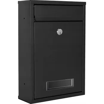 Poštovní schránka Poštovní schránka s přihrádkou na noviny Gockowiak černá