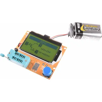 LaskaKit_cz LCR-T4 Automatický tester měřič RLC, ESR a polovodičových součástek