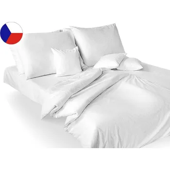 Povlečení Damaškové povlečení EXCELLENT 140x200, 70x90 GEON Hadí kůže bílá