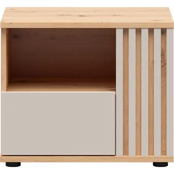 Noční stolek BREVAS noční stolek KOM1S/P, pravá, dub artisan/kašmír