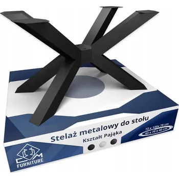 Jídelní stůl Kovová noha CM-Furniture loftového stylu 40x43 cm s nastavitelnými nožičkami