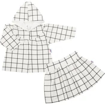 Kojenecká souprava 2-dílný komplet pro holčičku New Baby Cool Girls bílá 74 (6-9m)