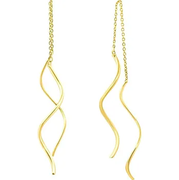 Náušnice Zlaté řetízkové náušnice Evania ze žlutého zlata FNN33368EGY