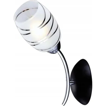 Nástěnné svítidlo Nástěnné svítidlo Kaja bílé, černé, stříbrné E14 40 W