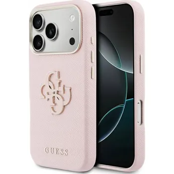 Pouzdro na mobilní telefon Zadní Kryt Guess pro Apple iPhone 17 Pro růžový