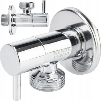 Ventil Rohový ventil Invena 1/2'' TUT-KOR-1/2x3/4