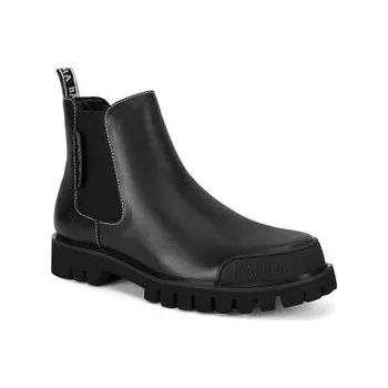 Pracovní obuv Kotníková obuv s elastickým prvkem Badura CONNOR-02 124AM Černá 45