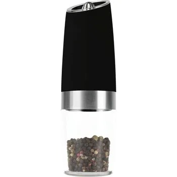 Mlýnek na koření BERLINGERHAUS Mlýnek na pepř a sůl gravitační sada 2 ks Black Rose Collection BH-9571