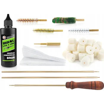 Čištění zbraně Velká sada pro čištění a údržbu dlouhých kulových zbraní ráže 7,62-8 mm