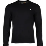 Polo Ralph Lauren Pyžamo dlouhé černá / bílá