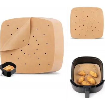 Obraz Hnědý pečicí papír do horkovzdušné fritézy 100 ks