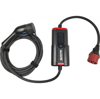 Nabíjecí stanice pro elektromobil BATERIA Nabíjecí stanice pro elektromobily Type 2, 16/32A, 11 kW, 1/3f, délka 5 m