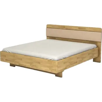 Postel Dřevěná postel Natta 200x90 Dub Doprava ZDARMA.