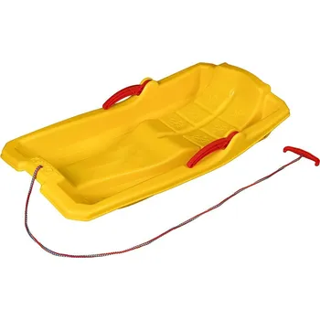 Boby Plastové boby s brzdami Baby Mix KAROL žluté