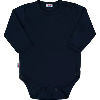 Kojenecký body Kojenecké celorozepínací body New Baby Classic II tmavě modré 50