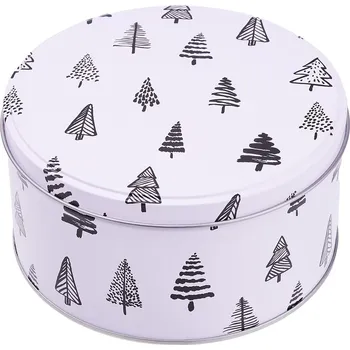 Dóza na potraviny Butlers COOKIE JAR Dóza kulatá jedličky 13,5 cm