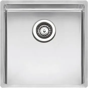 Nerezový dřez 3D dřez Reginox New York 40 × 40 KG-CC ber přepadu, nerez