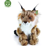 Rappa Plyšový rys sedící 25 cm ECO-FRIENDLY