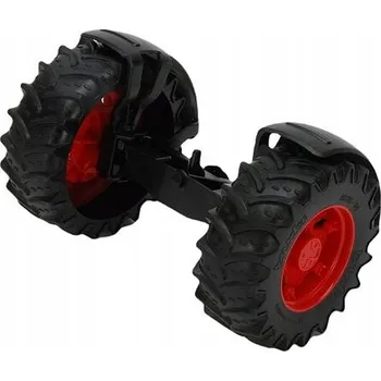 autíčko BRUDER 43046 Přední náprava červená pro 03xx