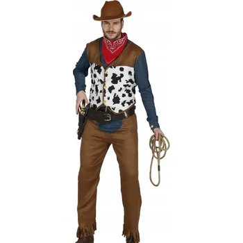 Karnevalový kostým Kostým Kovboje Kovbojský Šerif Divoký Západ vel XL