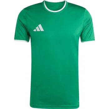 Pánské tričko Pánské sportovní triko adidas ENTRADA 26 JERSEY L Zelená, Bílá