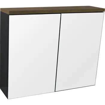 Koupelnový nábytek BPS-koupelny Zrcadlová skříňka závěsná bez osvětlení Orion L 80 ZS