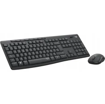 Klávesnice Sada klávesnice a myši Logitech černá POZOR! AZERTY - rozložení klávesnice
