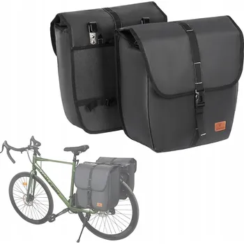 brašna na kolo TAŠKA NA NOSIČ JÍZDNÍCH KOL 20 L - TAŠKA CYKLISTICKÁ BRAŠNA NA NOSIČ KOLA