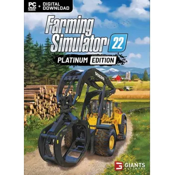 Počítačová hra PC Farming Simulator 22 Platinum Edition CZ
