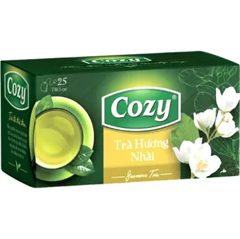 Limonáda Cozy Zelený čaj Jasmín 25×2 g (50 g) - aromatický asijský čaj