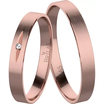 Prsten Maryska Red - snubní prsteny z červeného zlata